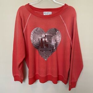 Wildfox Disco Heart Sweatshirt